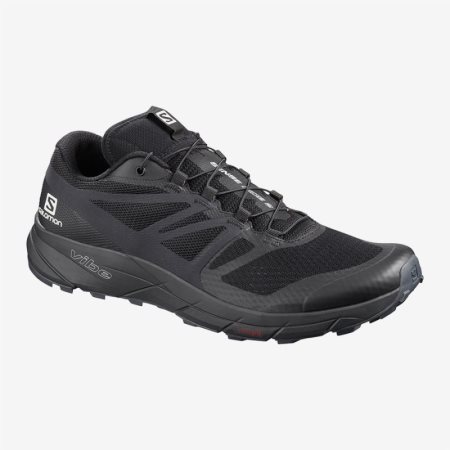 Salomon SENSE RIDE 2 Mens Trail Running Shoes Black | Salomon South Africa